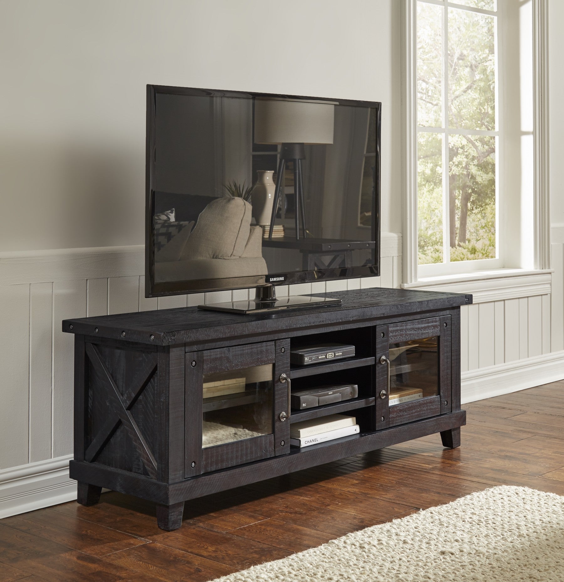 Yosemite Solid Wood Media Console