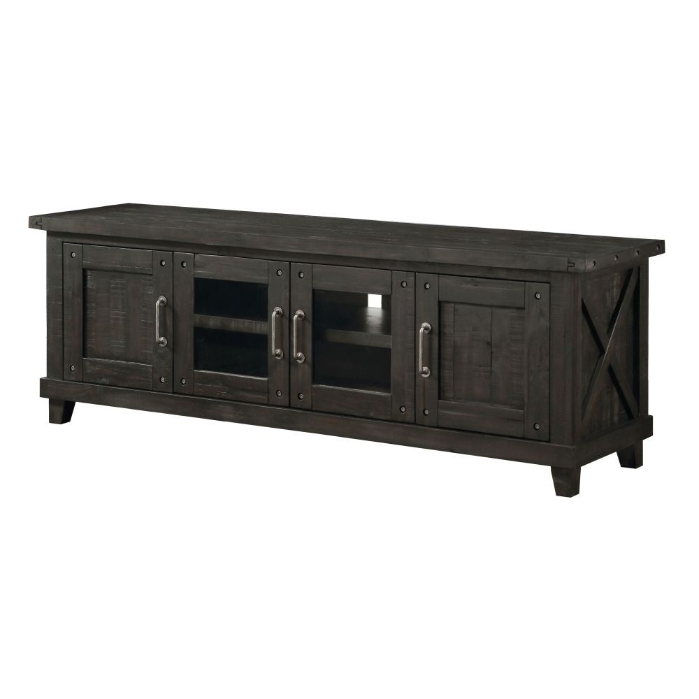 Yosemite Solid Wood Four Door Media Console