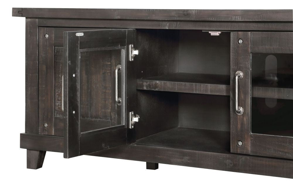 Yosemite Solid Wood Four Door Media Console