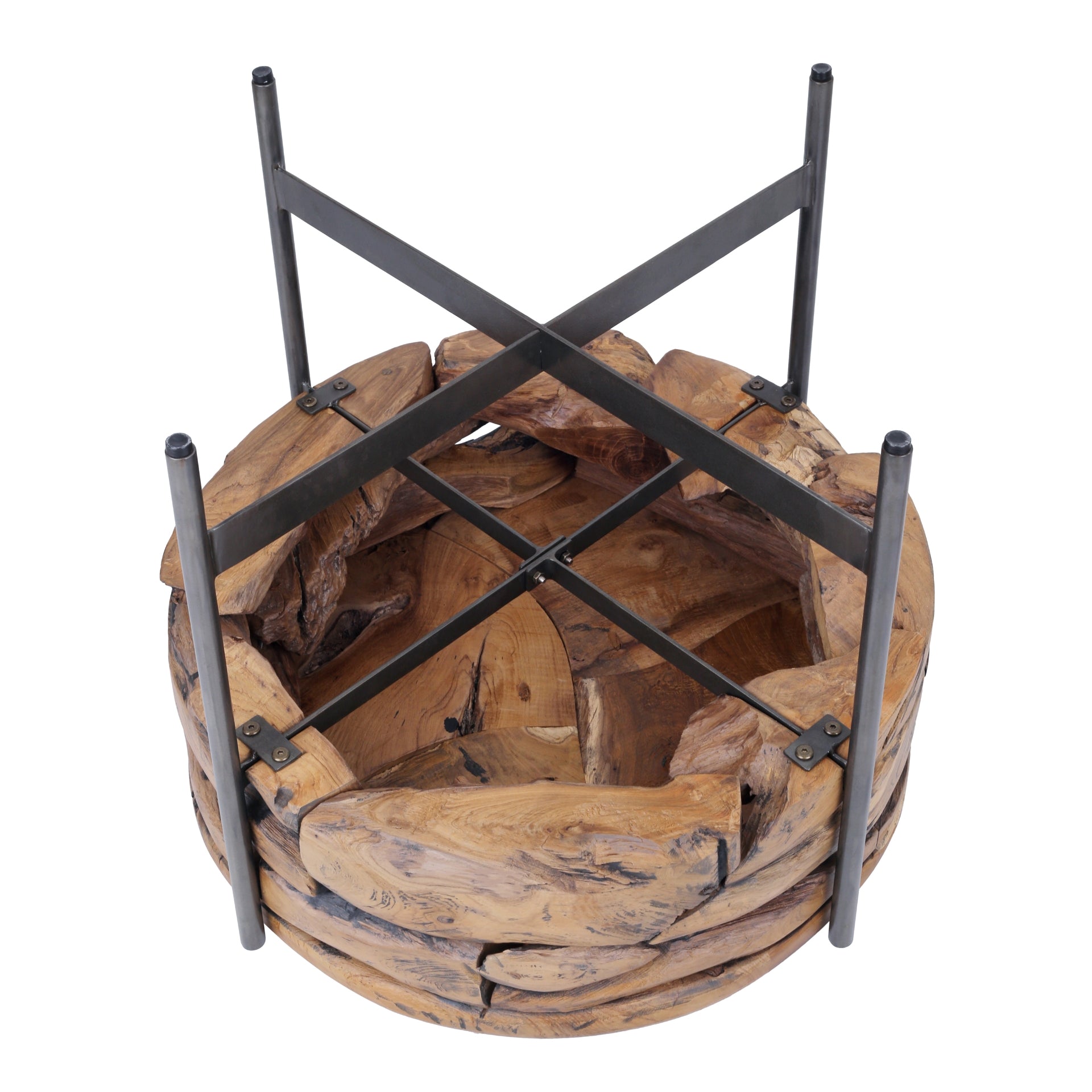 Bardo  Reclaimed Teak Side/ End Table