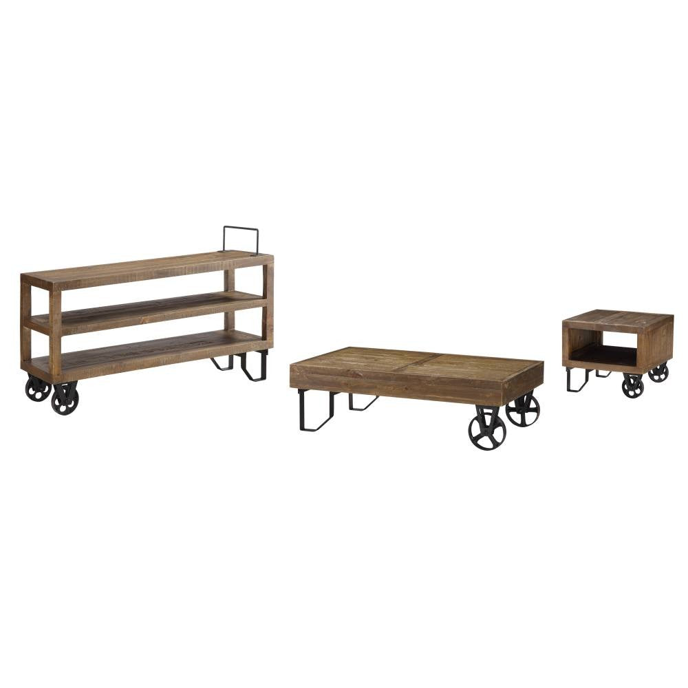 Coalburn Reclaimed Wood Rectangular Coffee Table