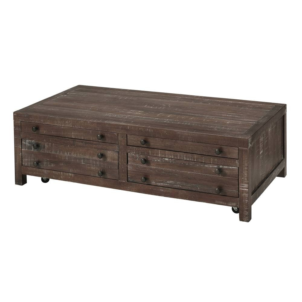 Townsend Solid Wood Castered Coffee Table - What A Room