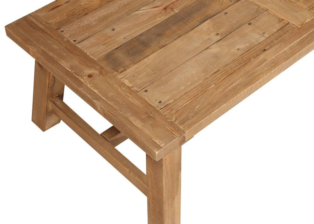 Harby Reclaimed Wood Rectangular Coffee Table