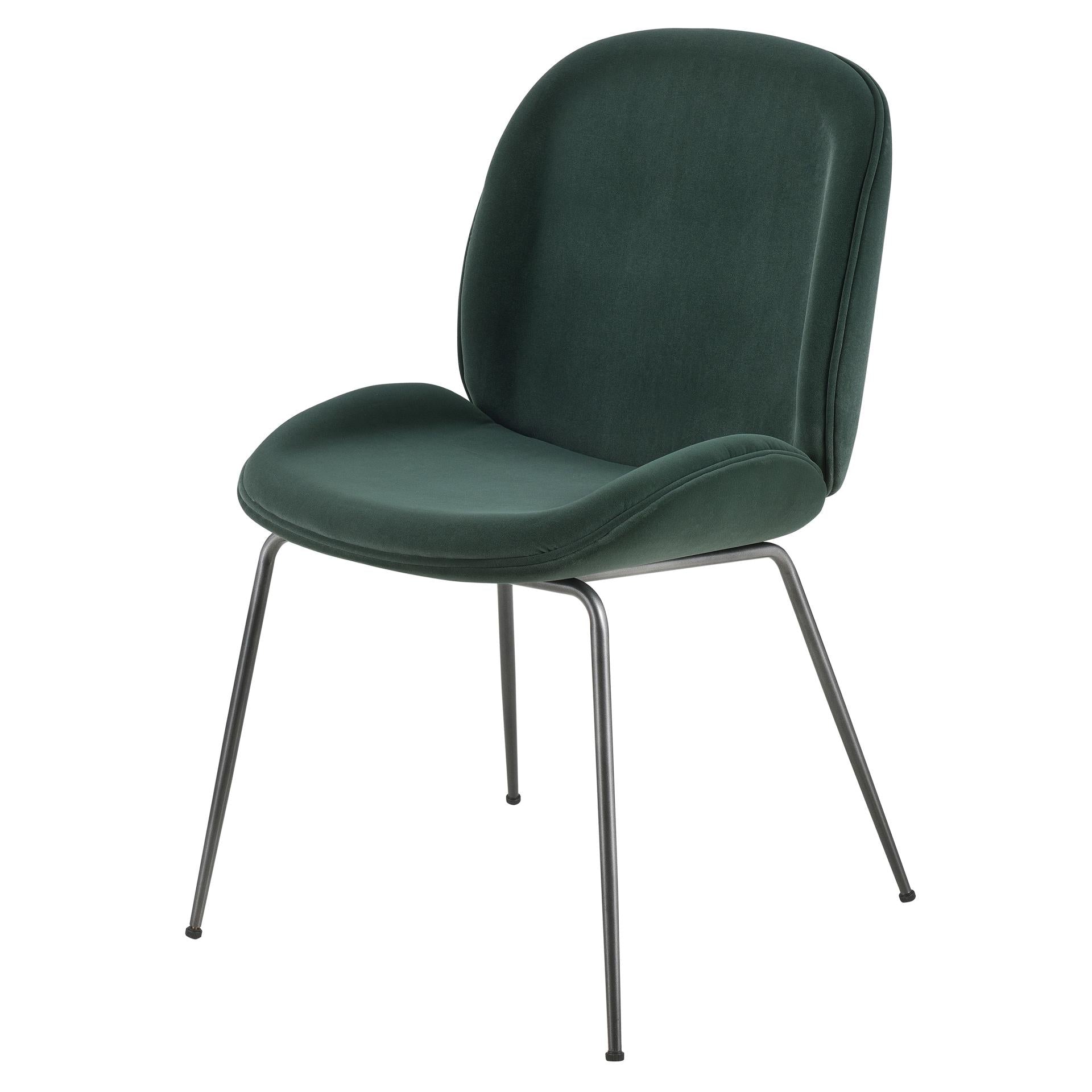 Lucy  Velvet Fabric Dining Side Chair