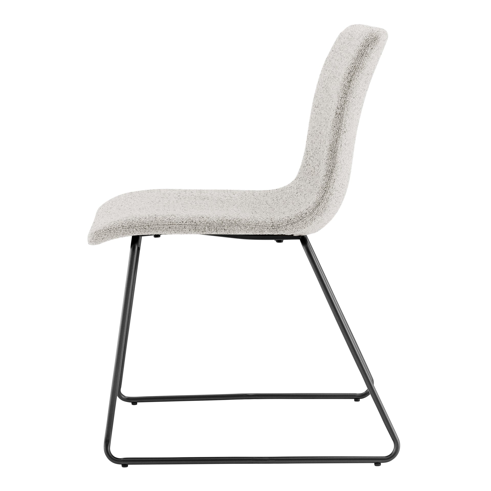 Bruce  Fabric Dining Side Chair (Set of 2)