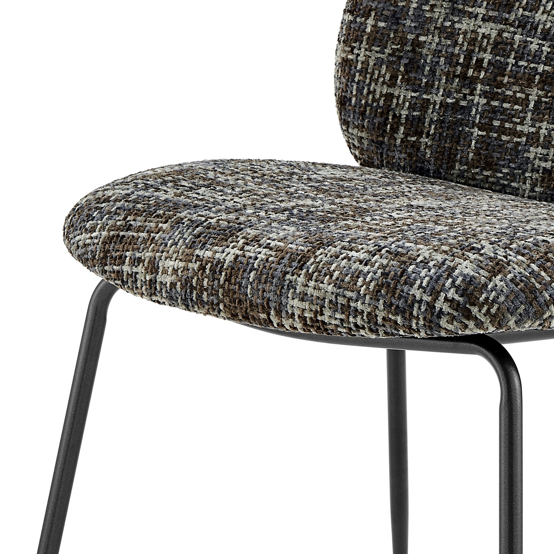 Nisha  Fabric Dining Side Chair (Set of 2)
