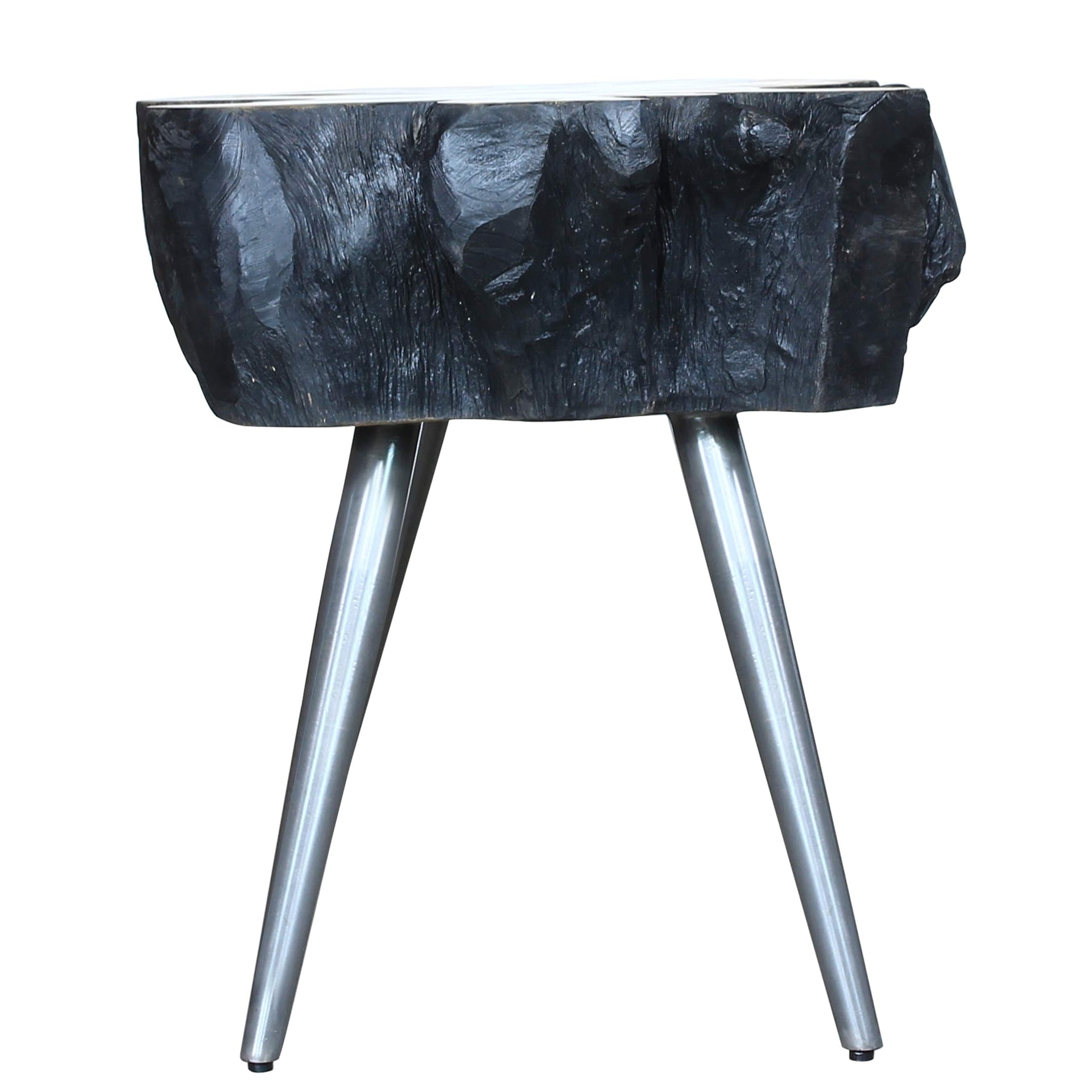 Anya  Recycled Teak Root Side/ End Table