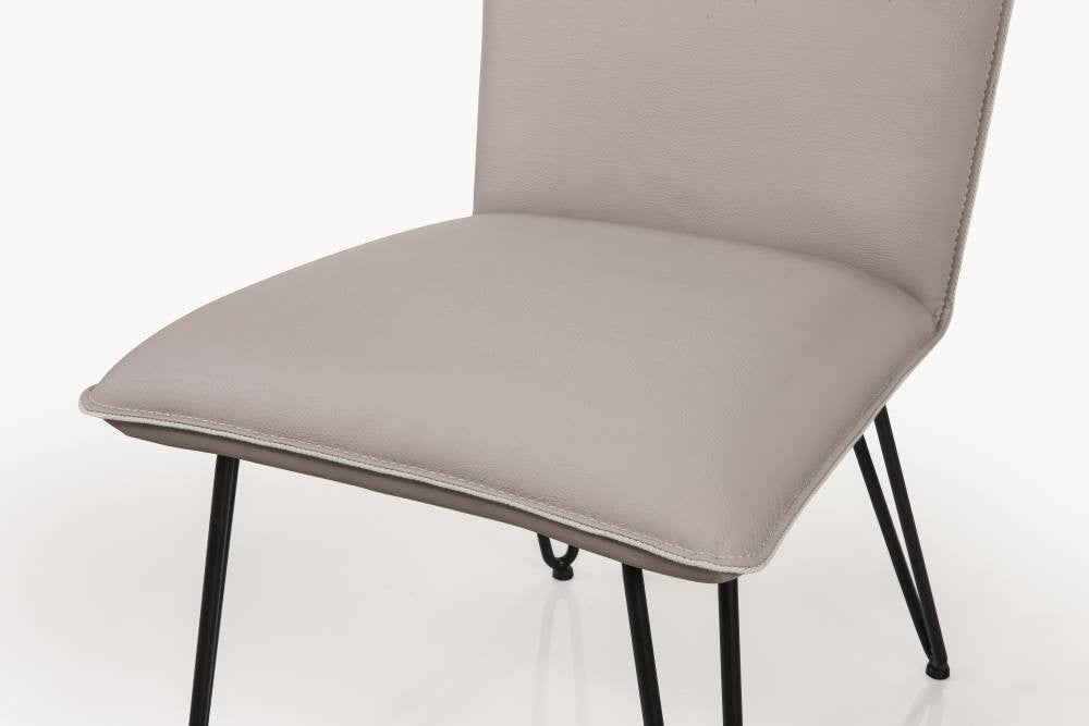 Demi Hairpin Leg Modern Dining Chair (Set of 2)