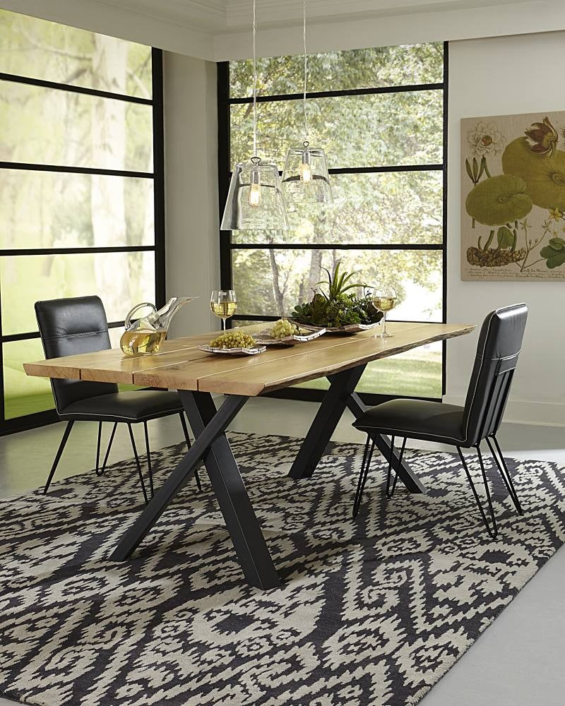 Demi Hairpin Leg Modern Dining Chair (Set of 2)