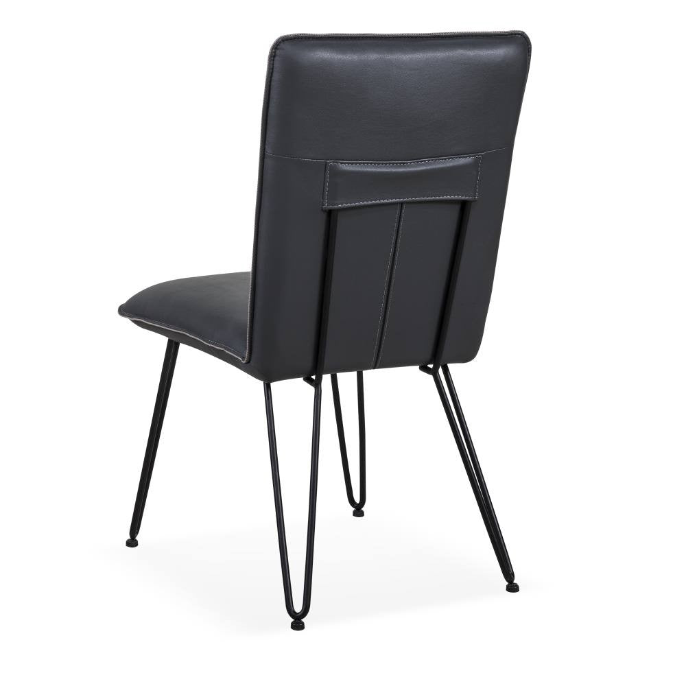 Demi Hairpin Leg Modern Dining Chair (Set of 2)