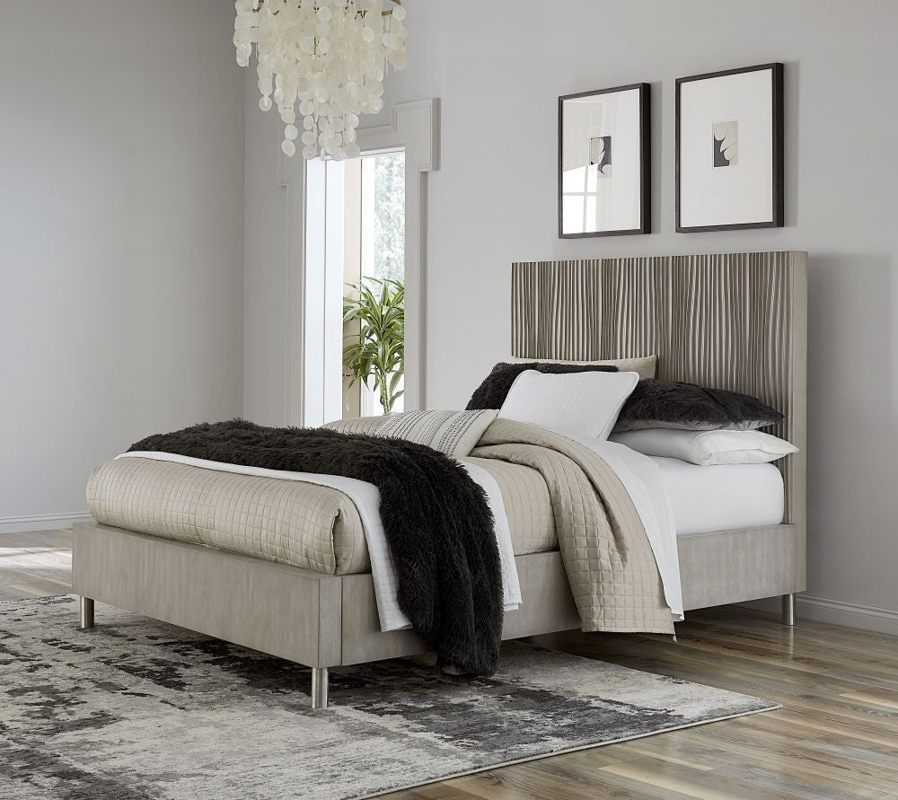 Argento Bed in Misty Grey