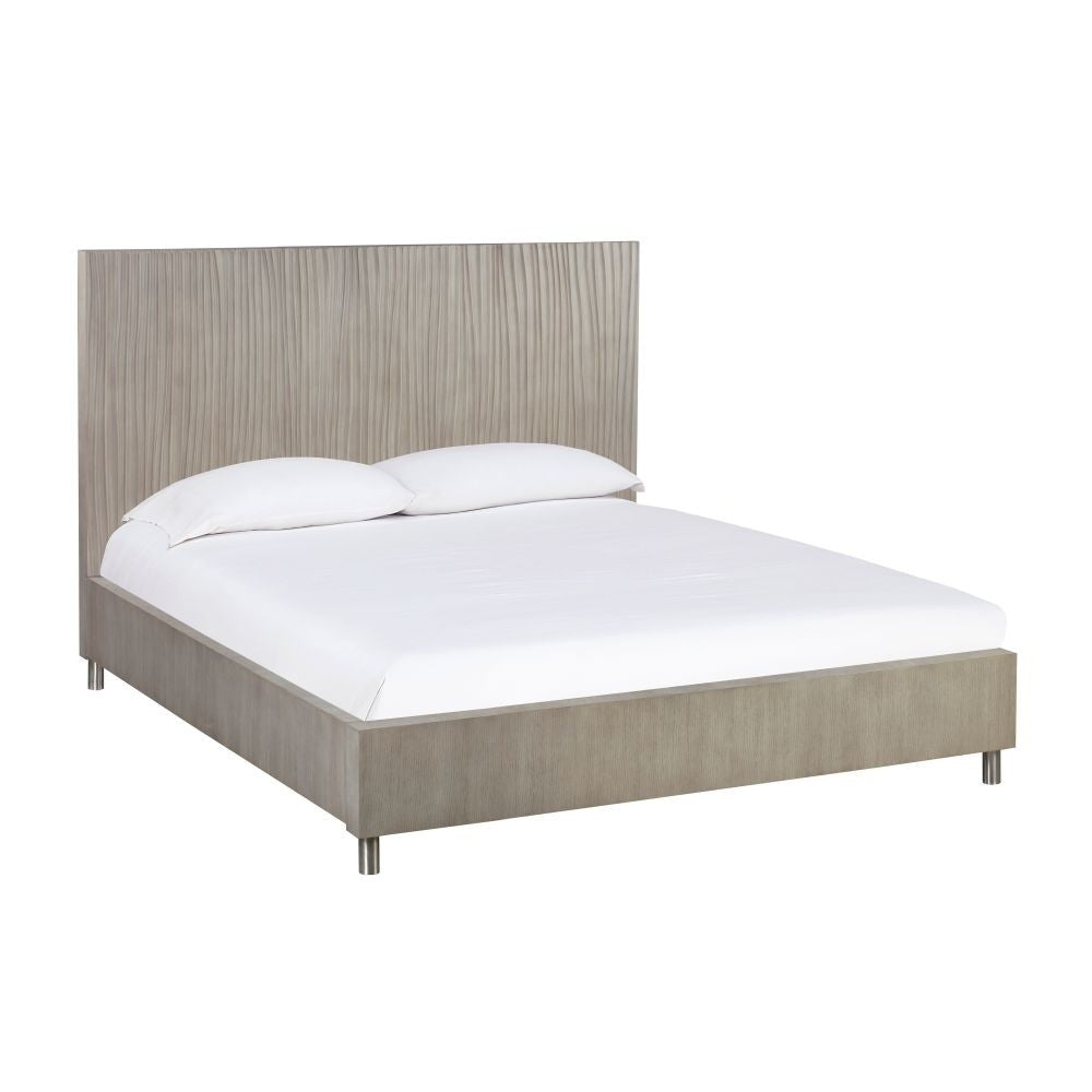 Argento Bed in Misty Grey