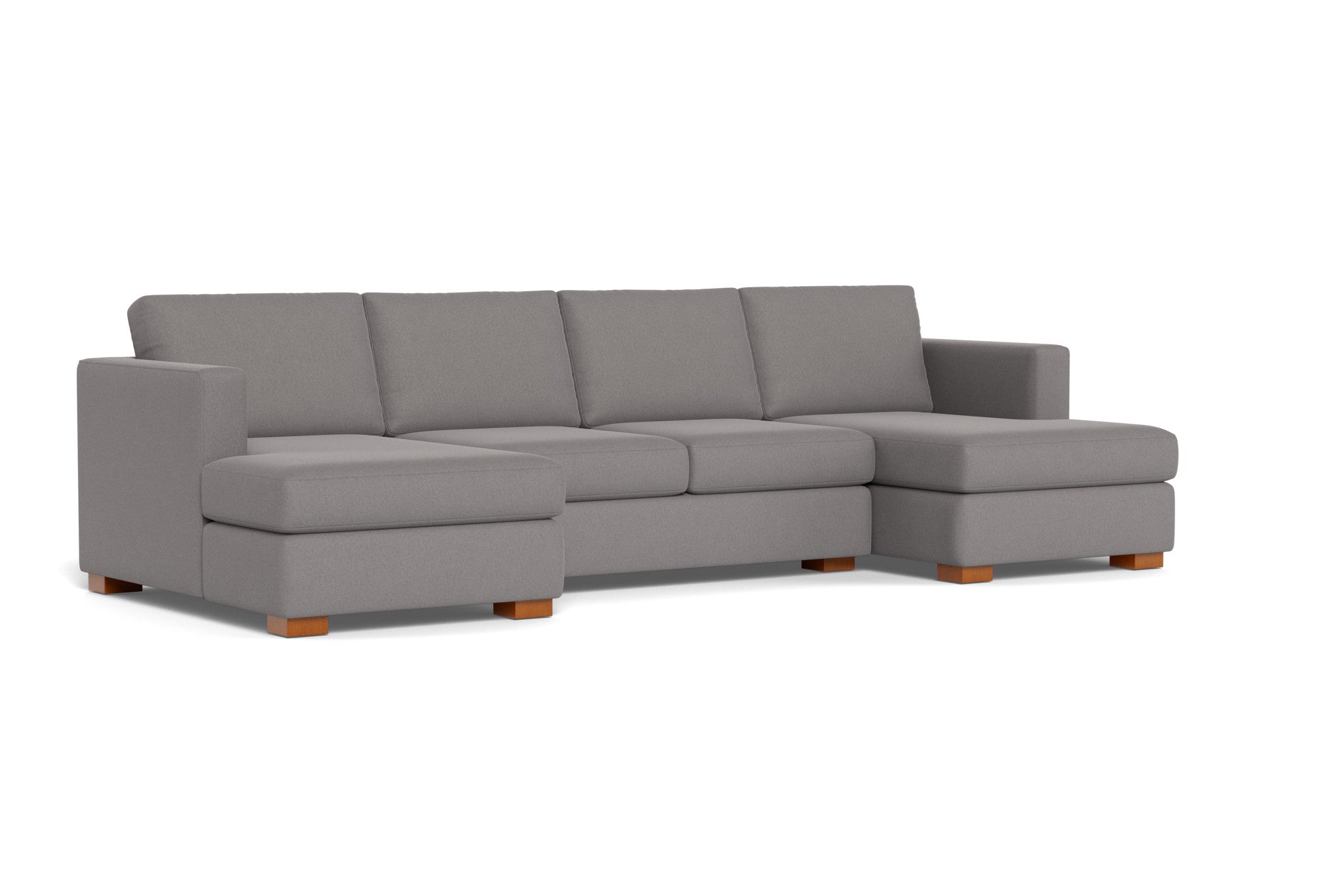 Comfy Lounge Double Chaise U Sectional Sofa