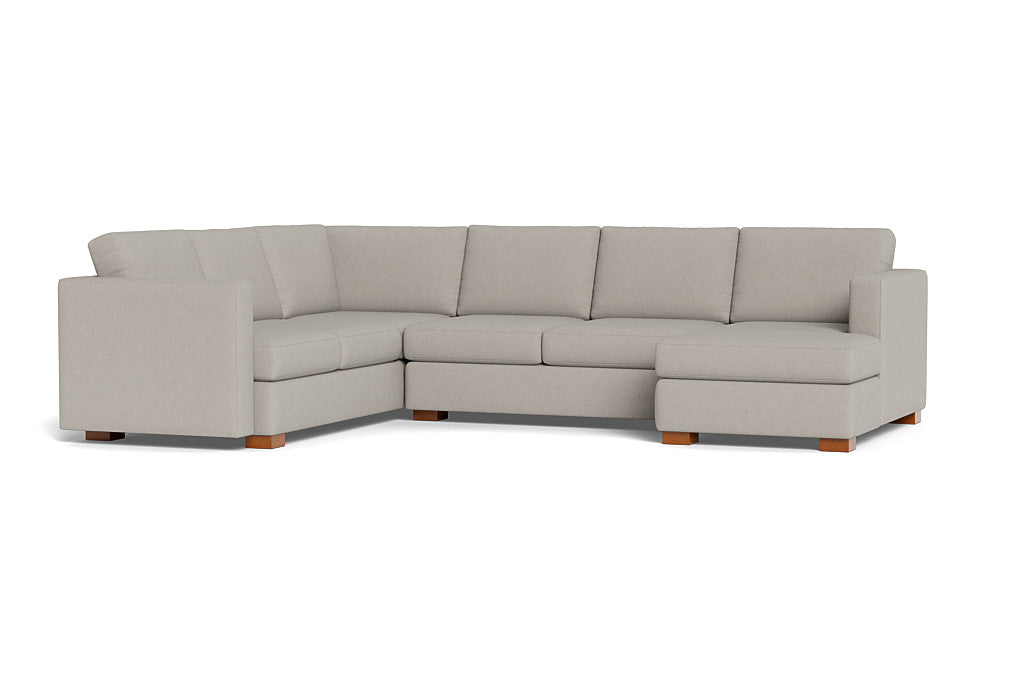 Comfy Lounge U Sectional with Chaise