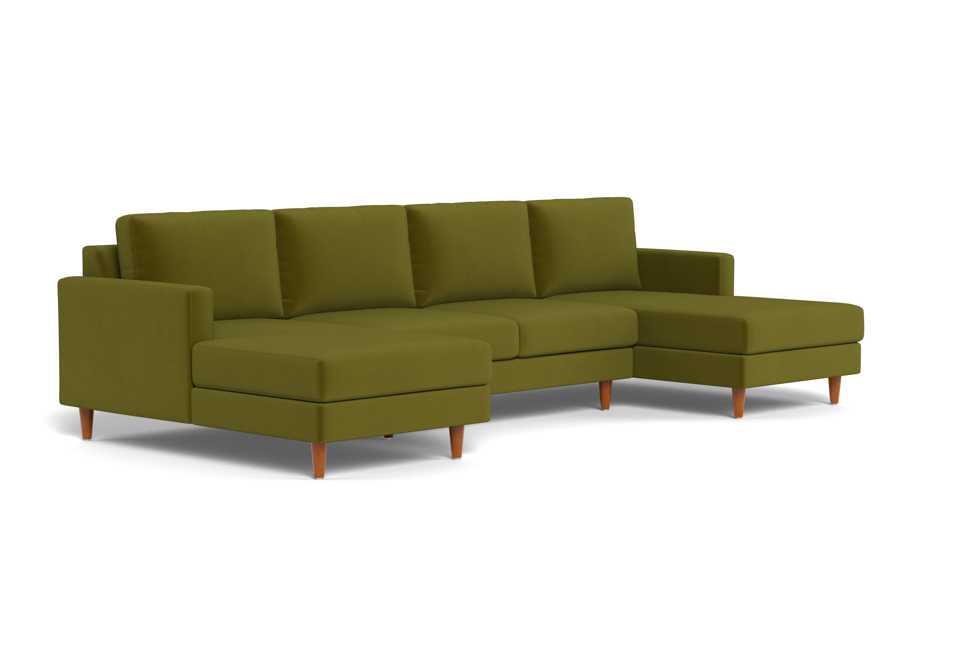 Milton Double Chaise Sectional Couch