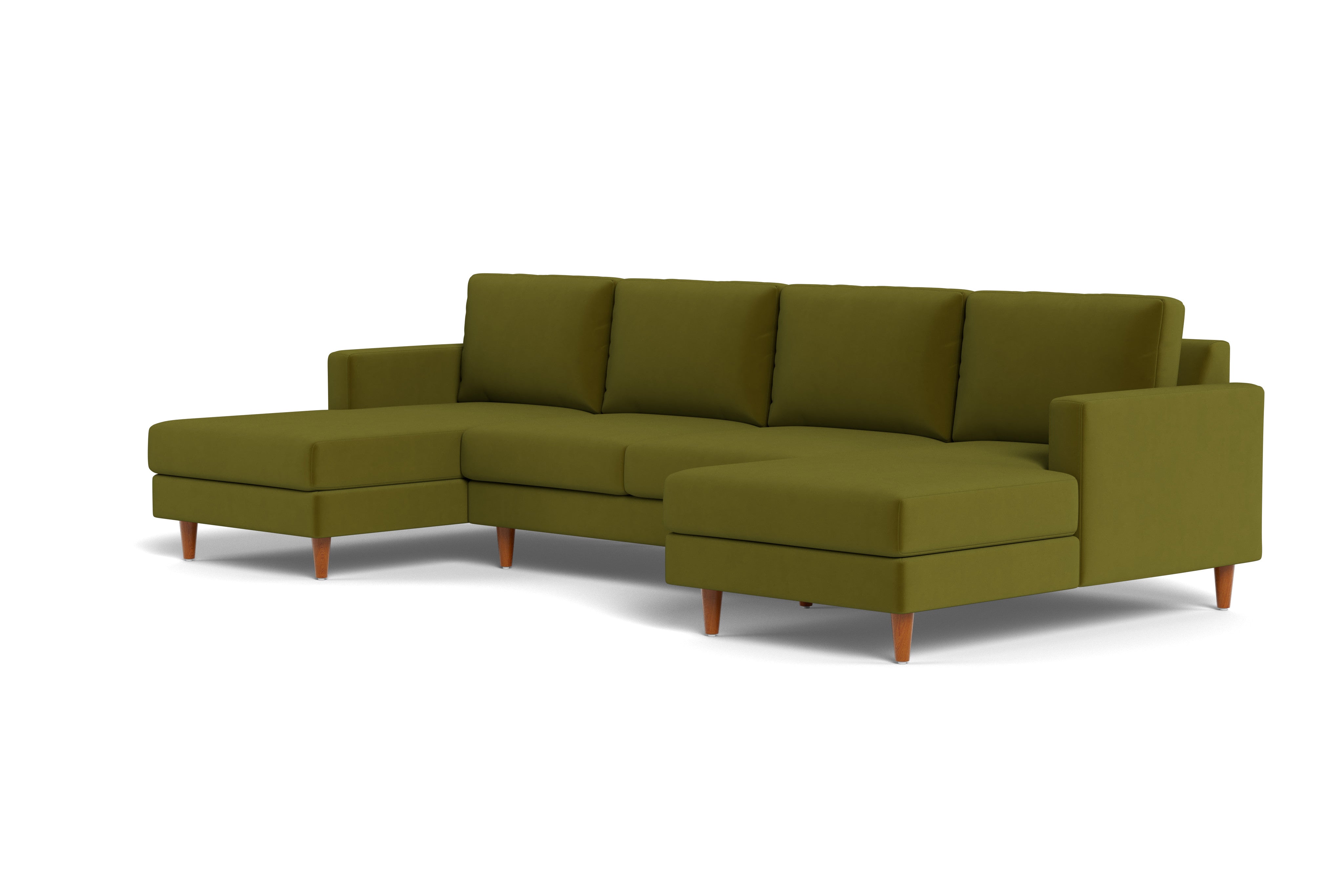 Milton Double Chaise Sectional Couch
