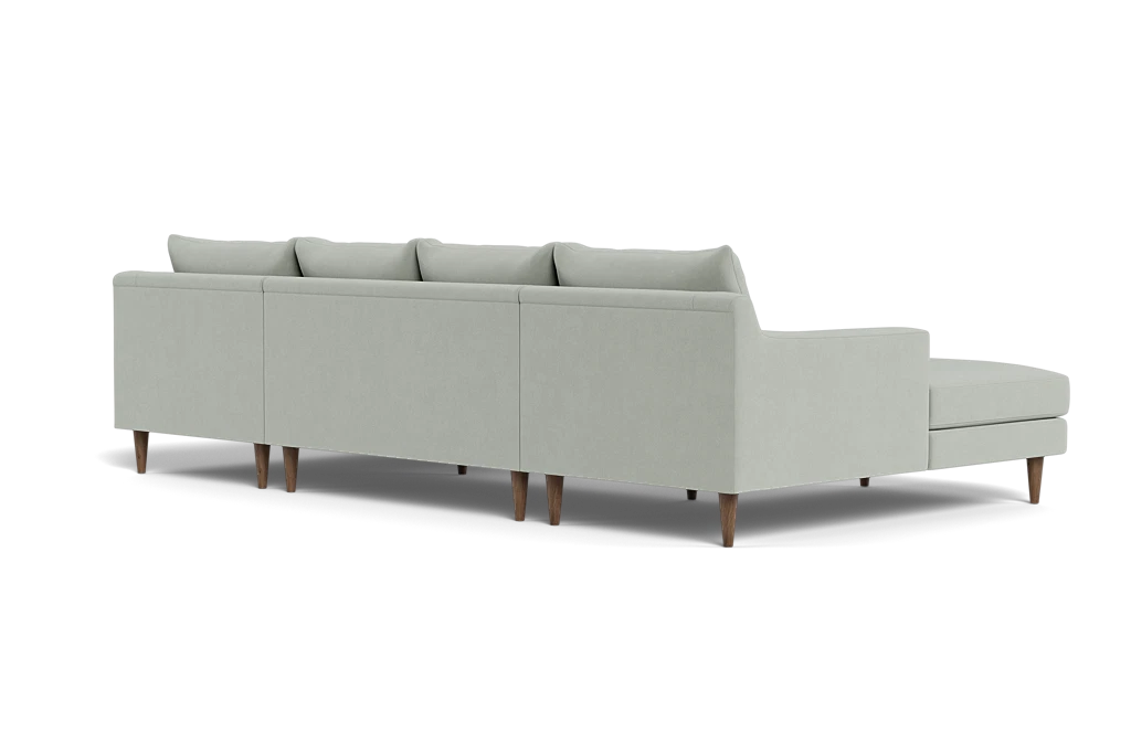 Alex MCM Double Chaise U Sectional Sofa