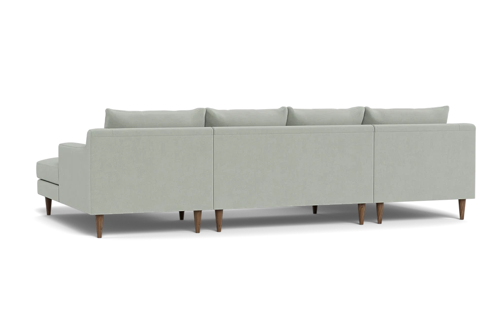 Alex MCM Double Chaise U Sectional Sofa