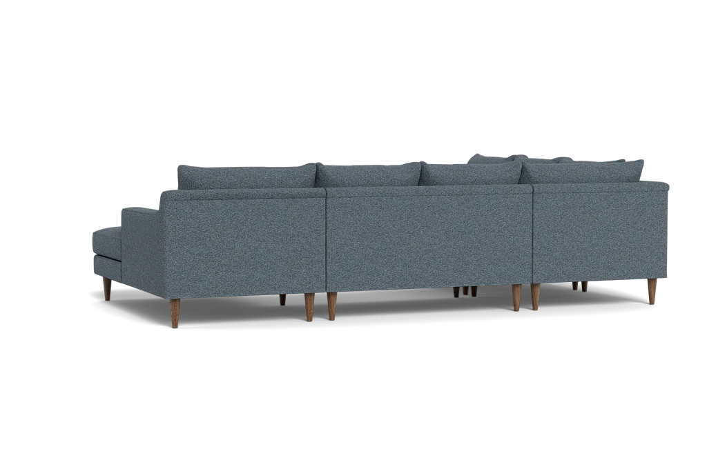 Alex MCM U Sectional with Chaise Sofa