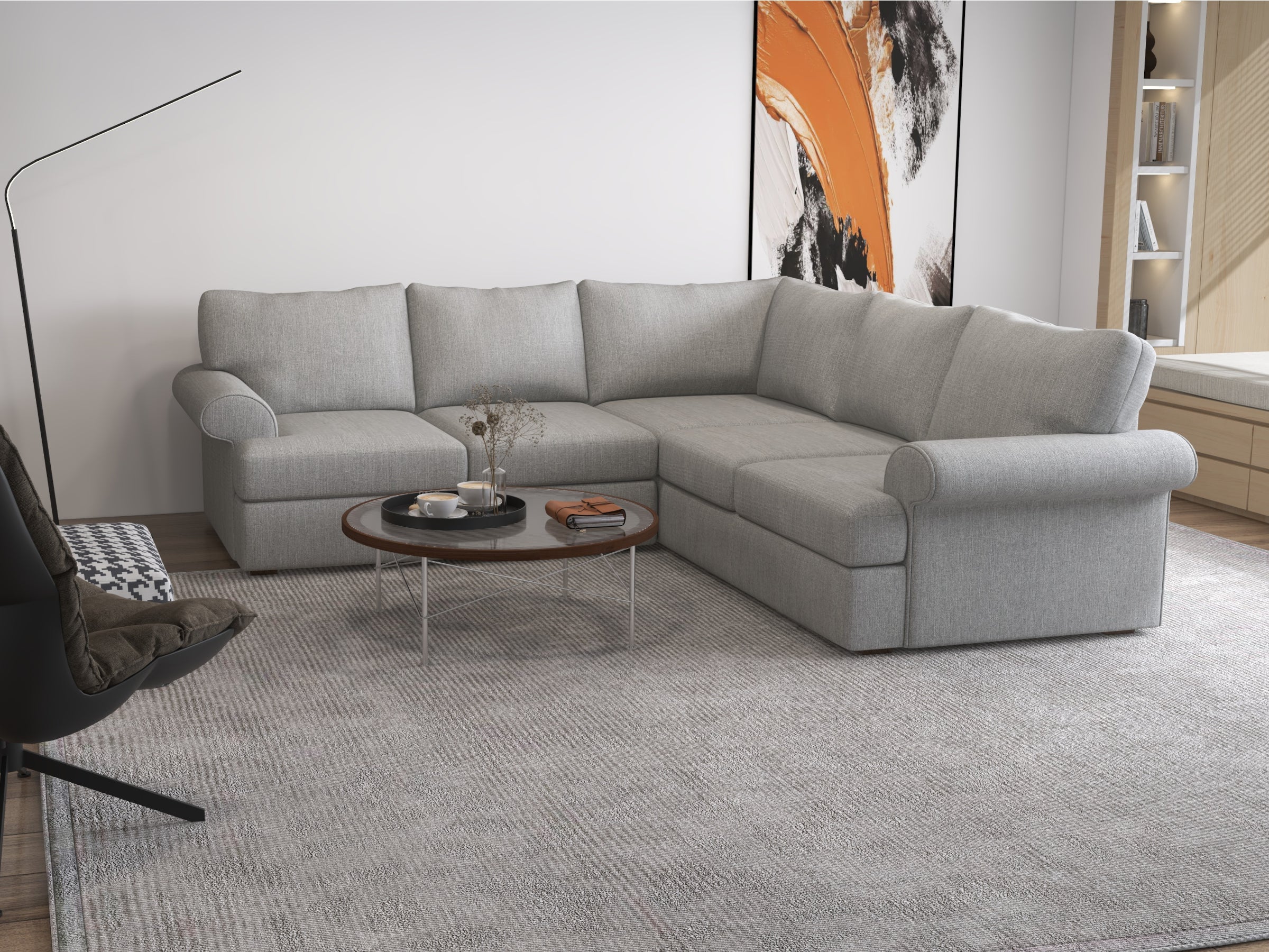 Anna Corner Sectional Sofa