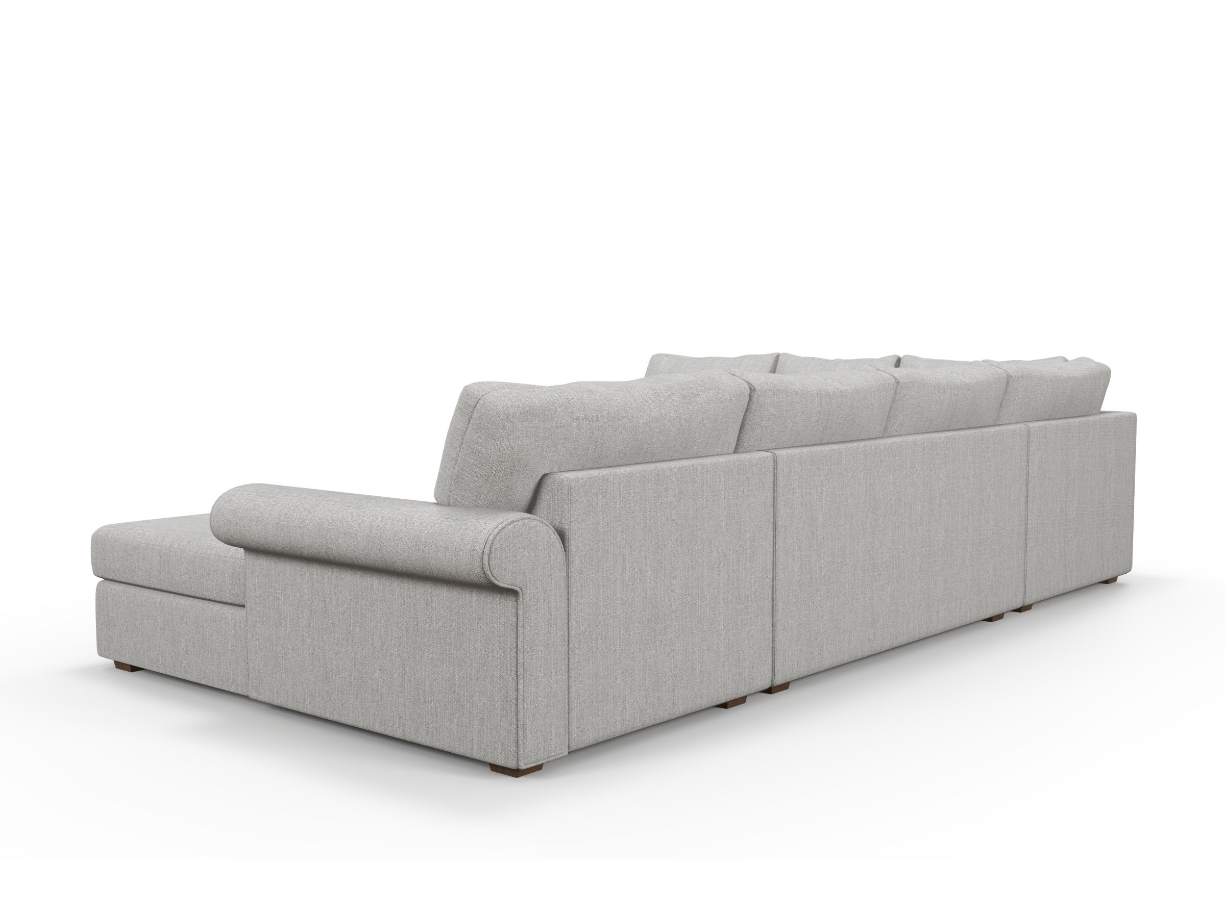 Anna U Sectional with Chaise Sofa