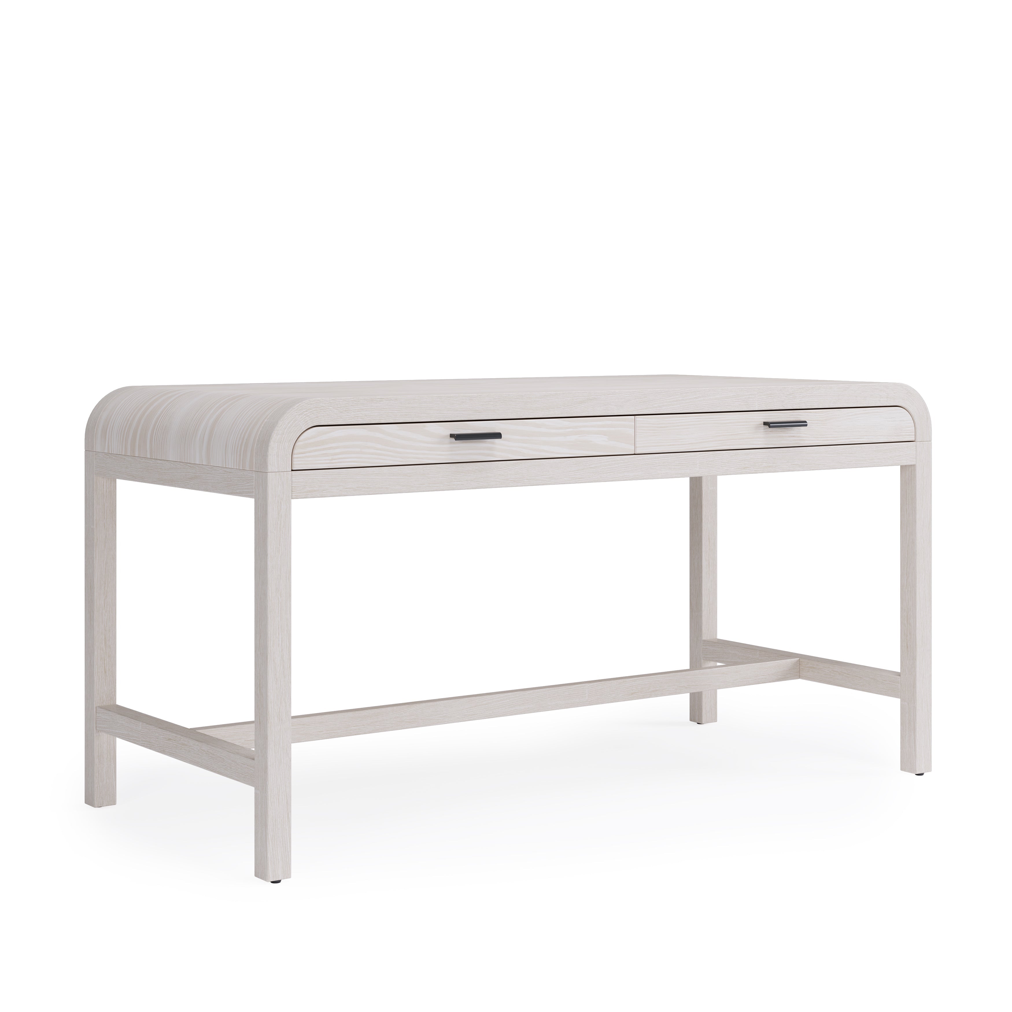 Drake Two Drawer Writing Desk in Sugar