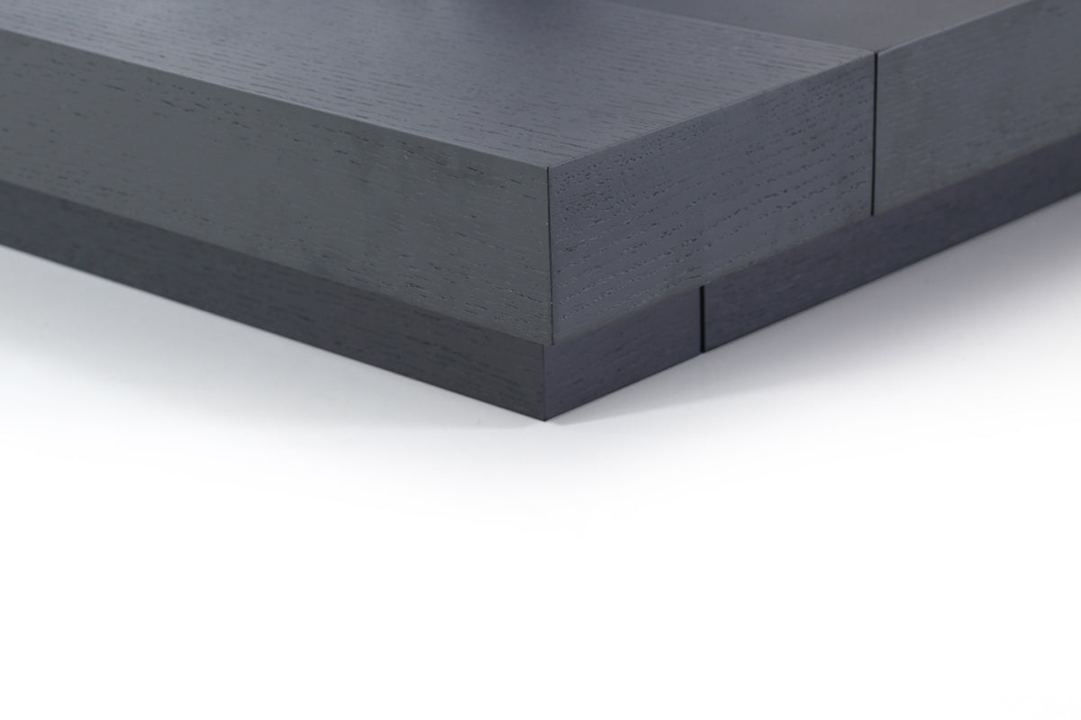 Modrest Opal Modern Wenge & White Platform Bed - What A Room