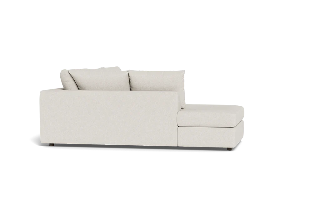 Daphne Deep Sectional Sofa with Bumper Chaise