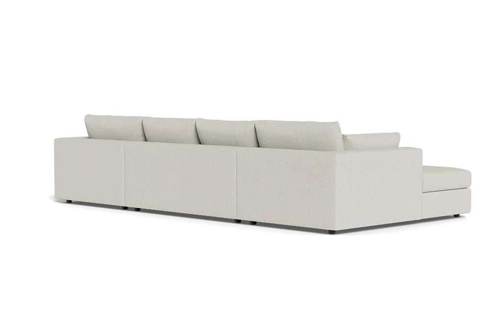 Daphne Deep Double Chaise Sectional Sofa