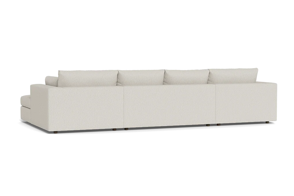 Daphne Deep Double Chaise Sectional Sofa