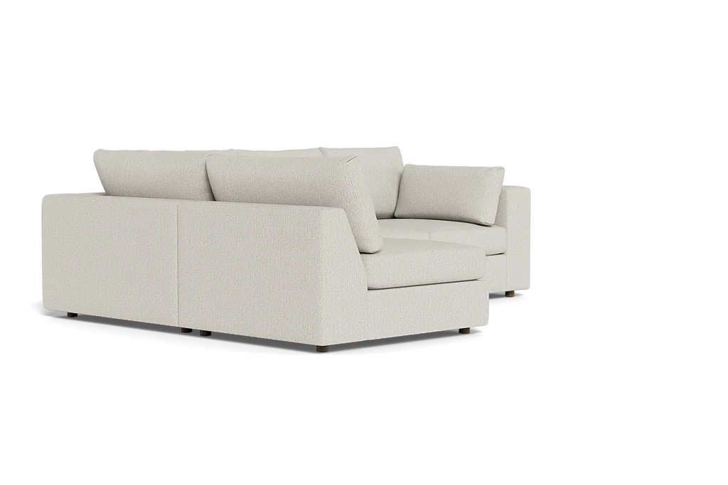 Daphne Deep L Shape Sectional with 1 Side Armless