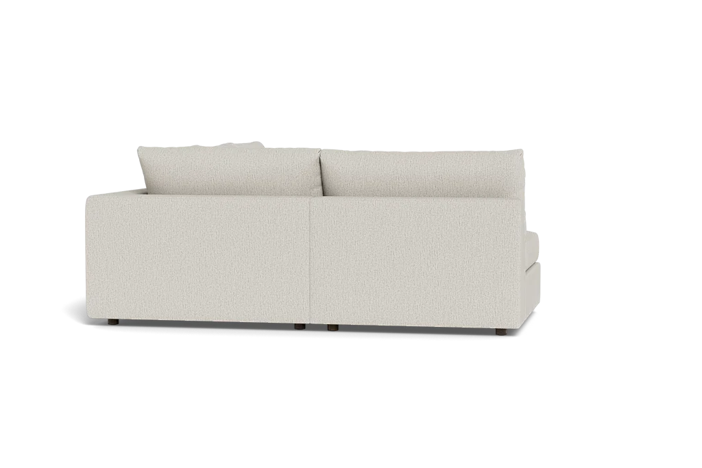 Daphne Deep L Shape Sectional with 1 Side Armless