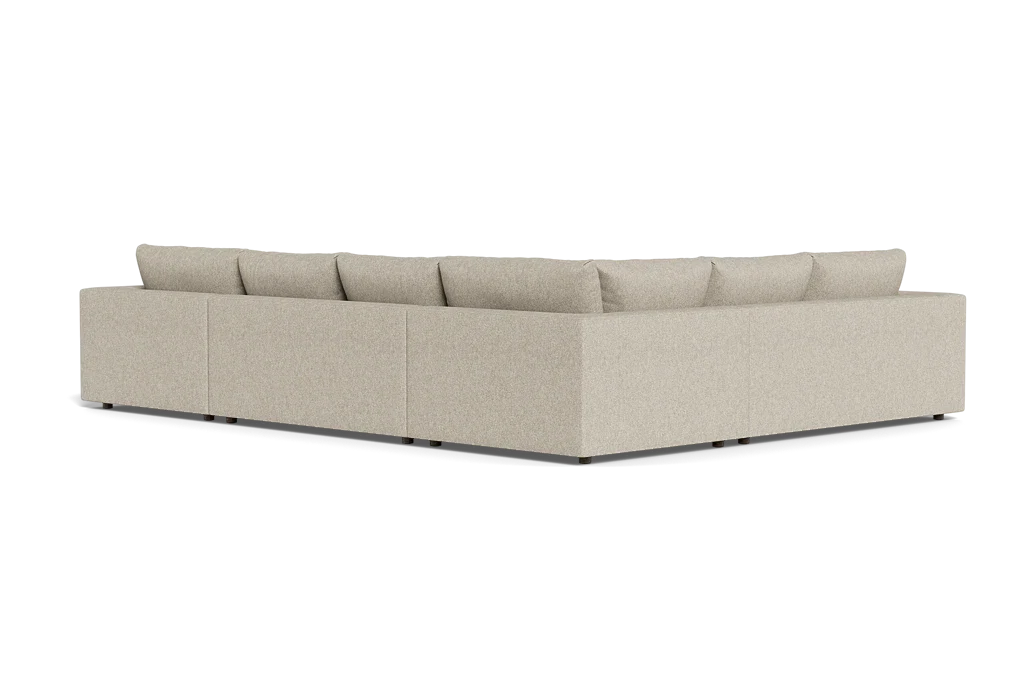 Daphne Deep U Sectional Sofa with Chaise