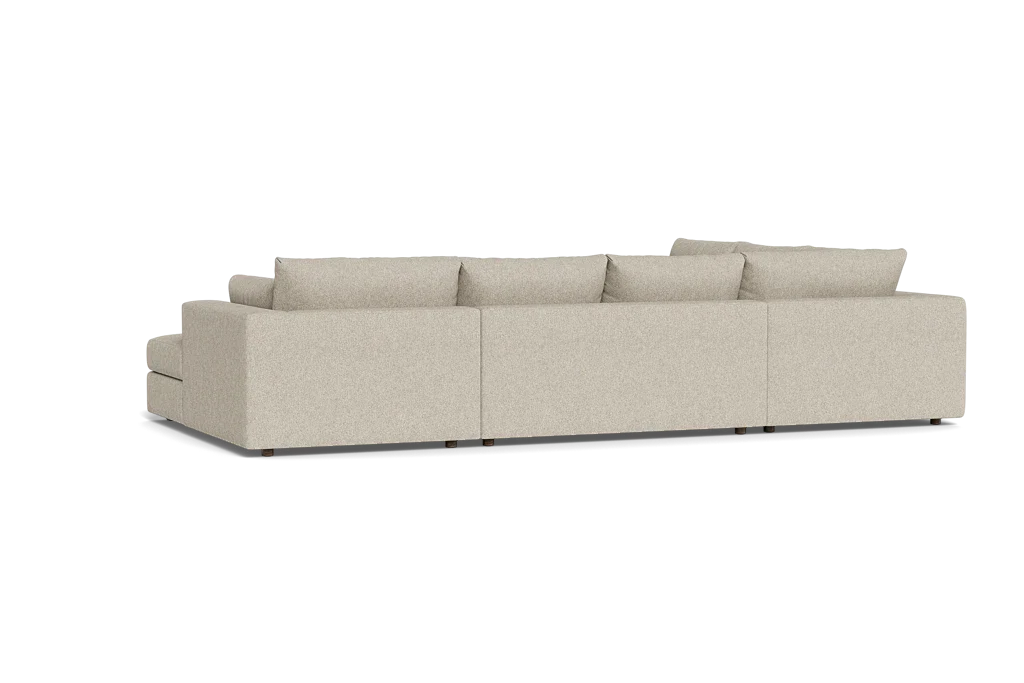 Daphne Deep U Sectional Sofa with Chaise