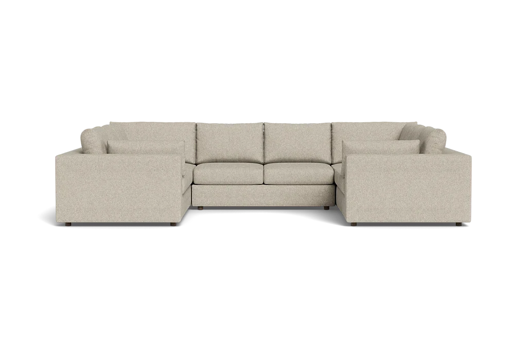 Daphne Deep U Shape Sectional Sofa