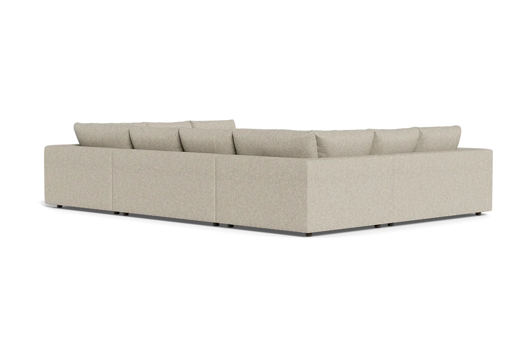 Daphne Deep U Shape Sectional Sofa