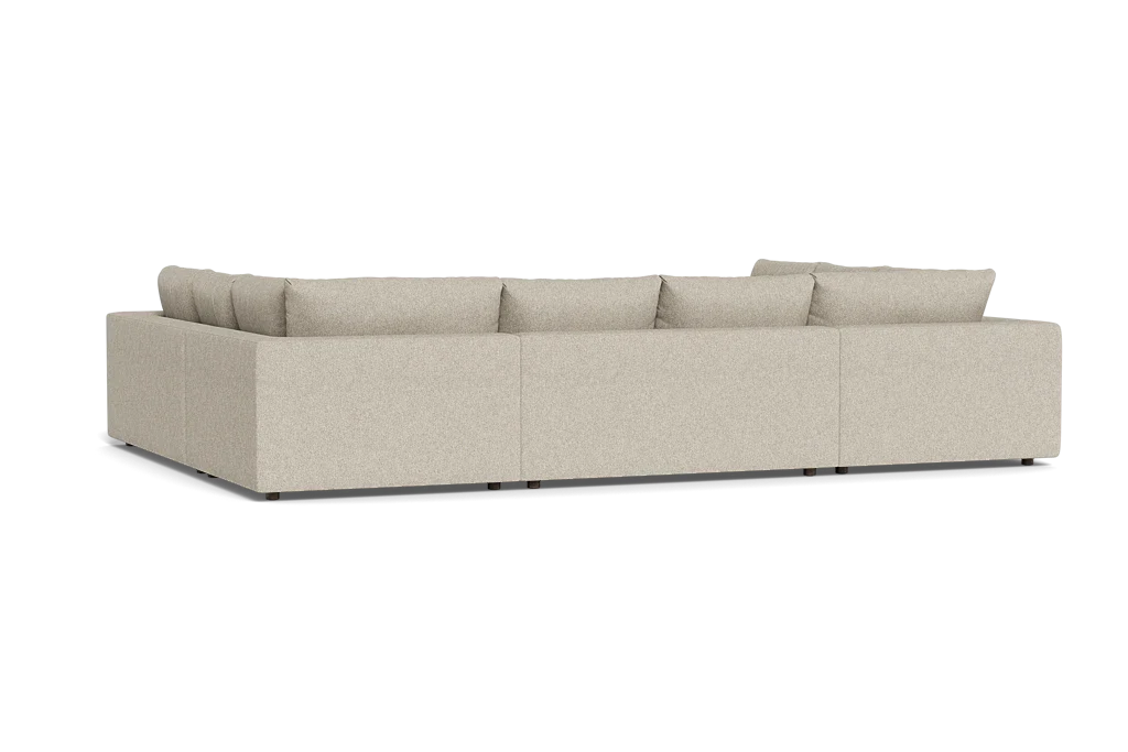 Daphne Deep U Shape Sectional Sofa
