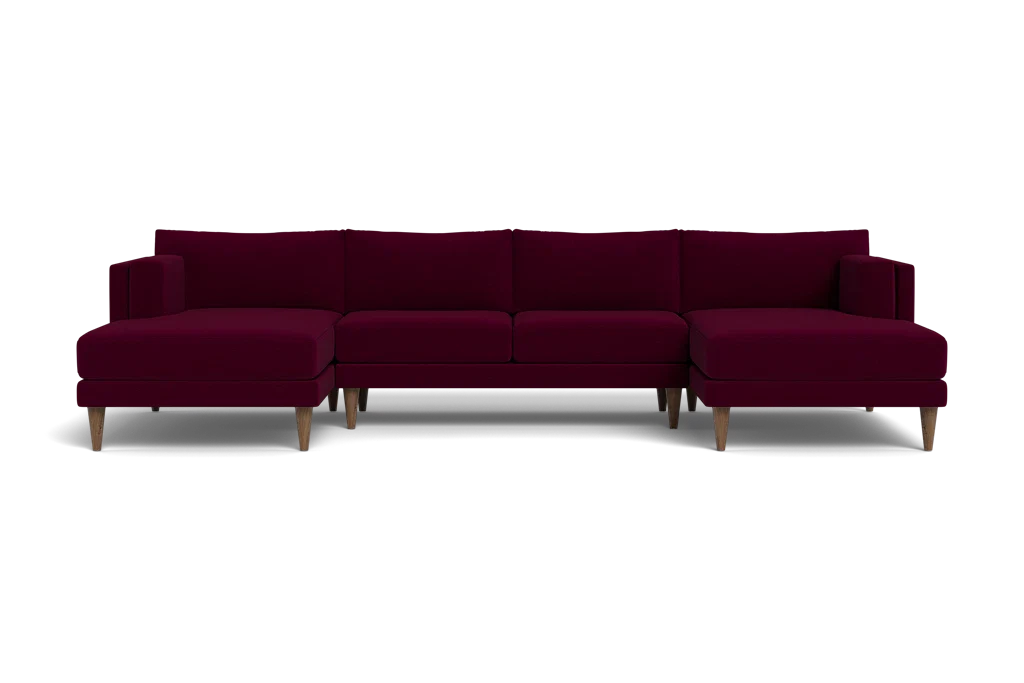 Davis Double Chaise U Sectional Sofa