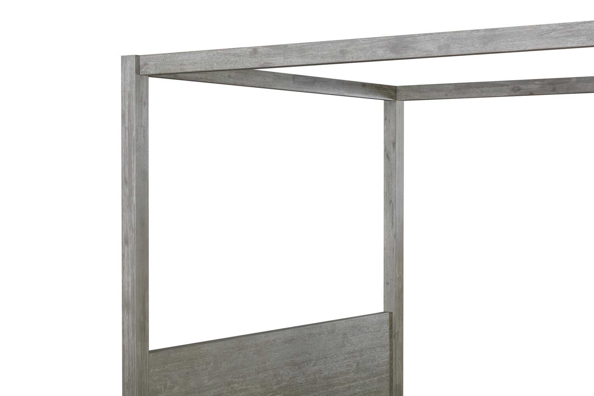 Melbourne Wood Canopy Bed in Mineral - What A Room
