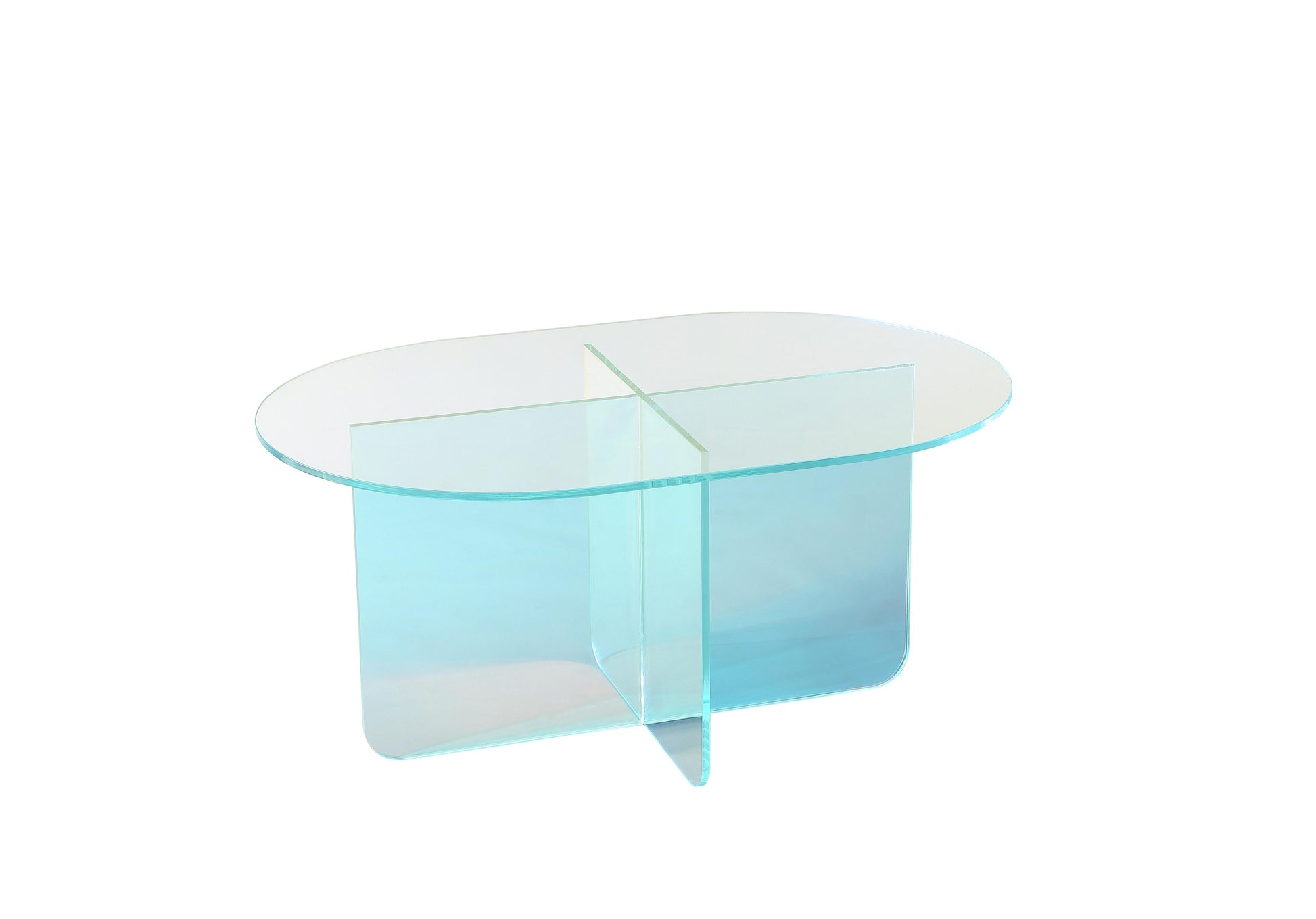 Fomo Coffee Table in Iridescent Glass - What A Room