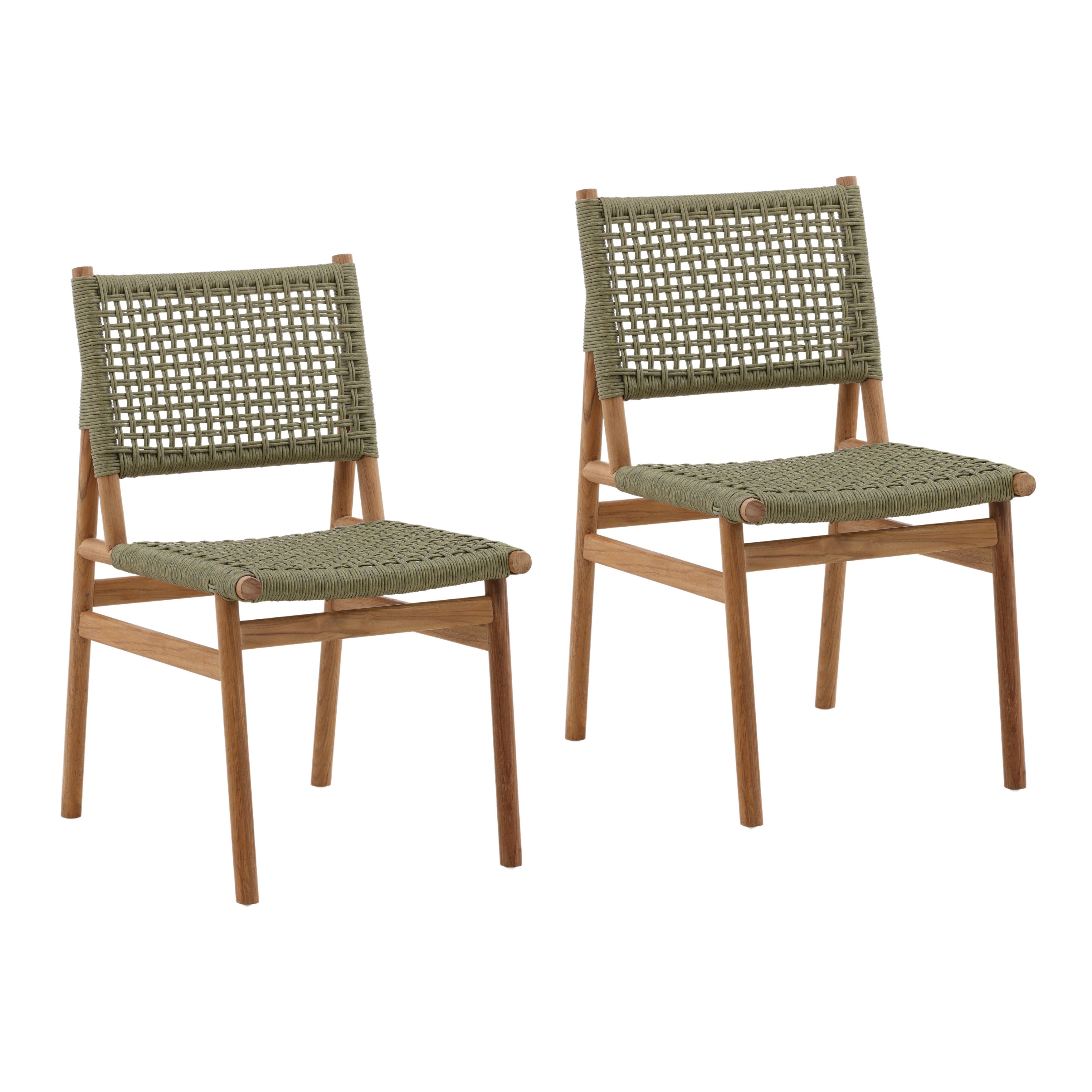 Francisca Outdoor Dining Chair Set of 2