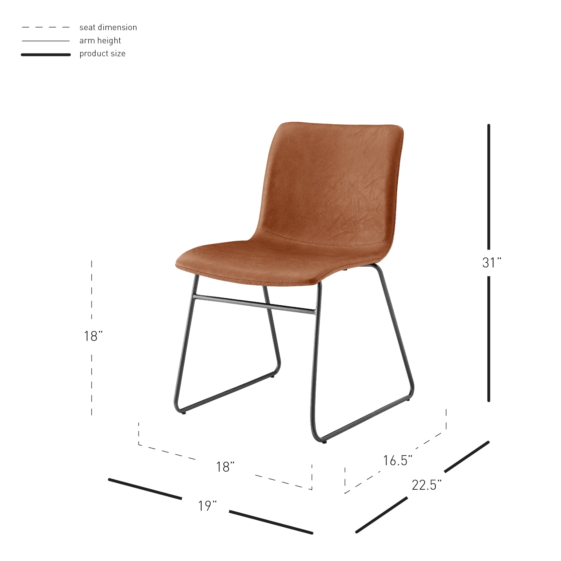 Bruce   Dining Side Chair (Set of 2)