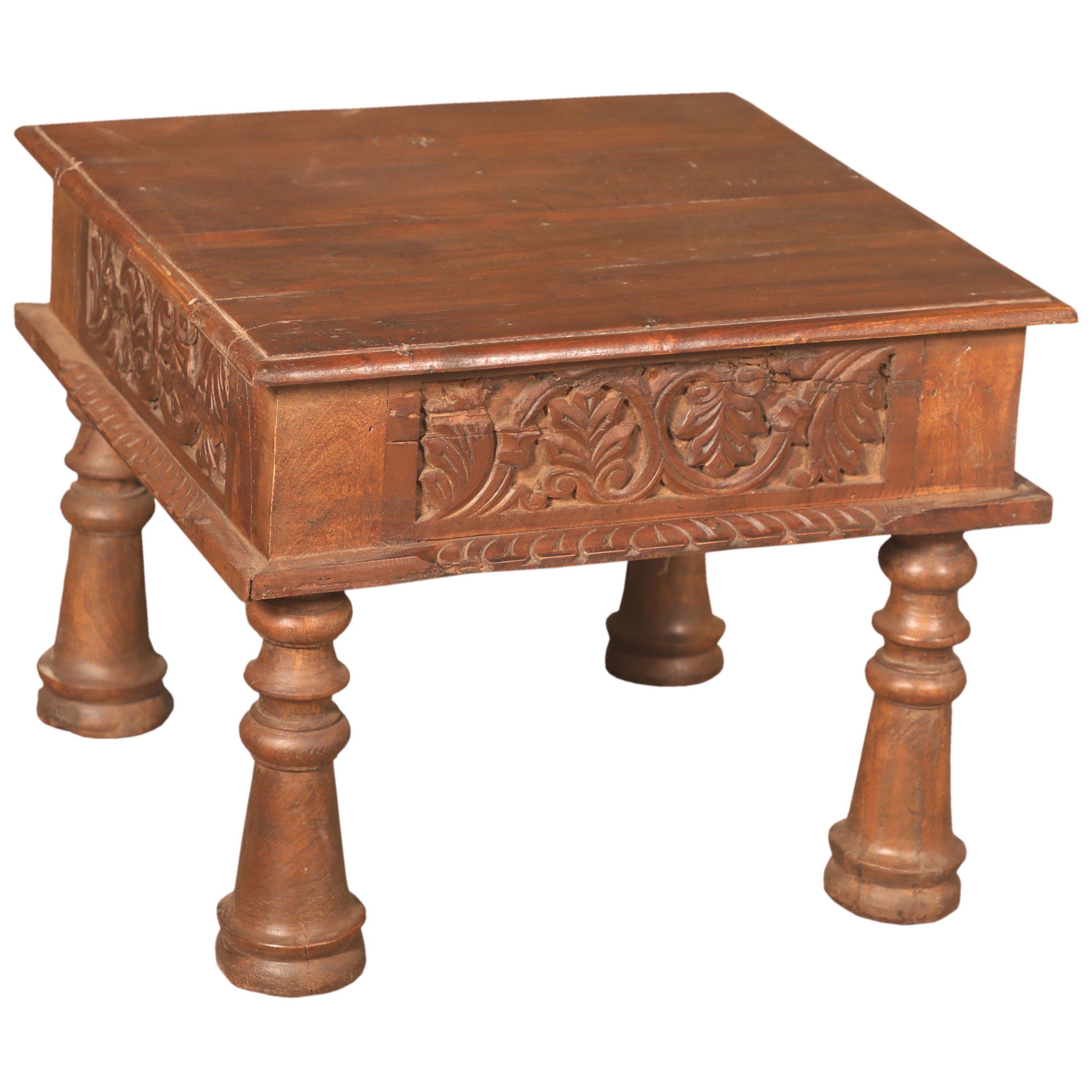 Handcarved Coffee Table - What A Room