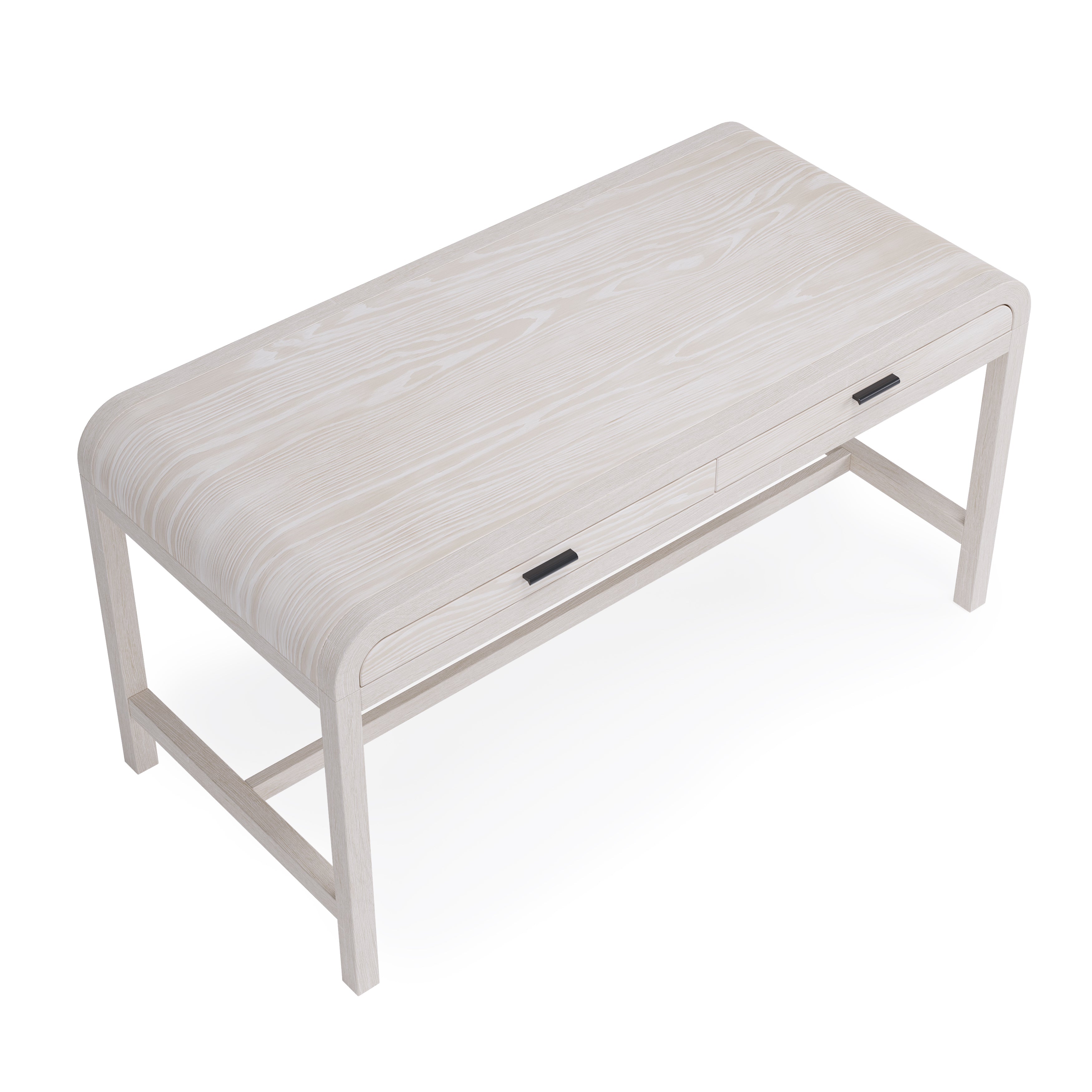 Drake Two Drawer Writing Desk in Sugar