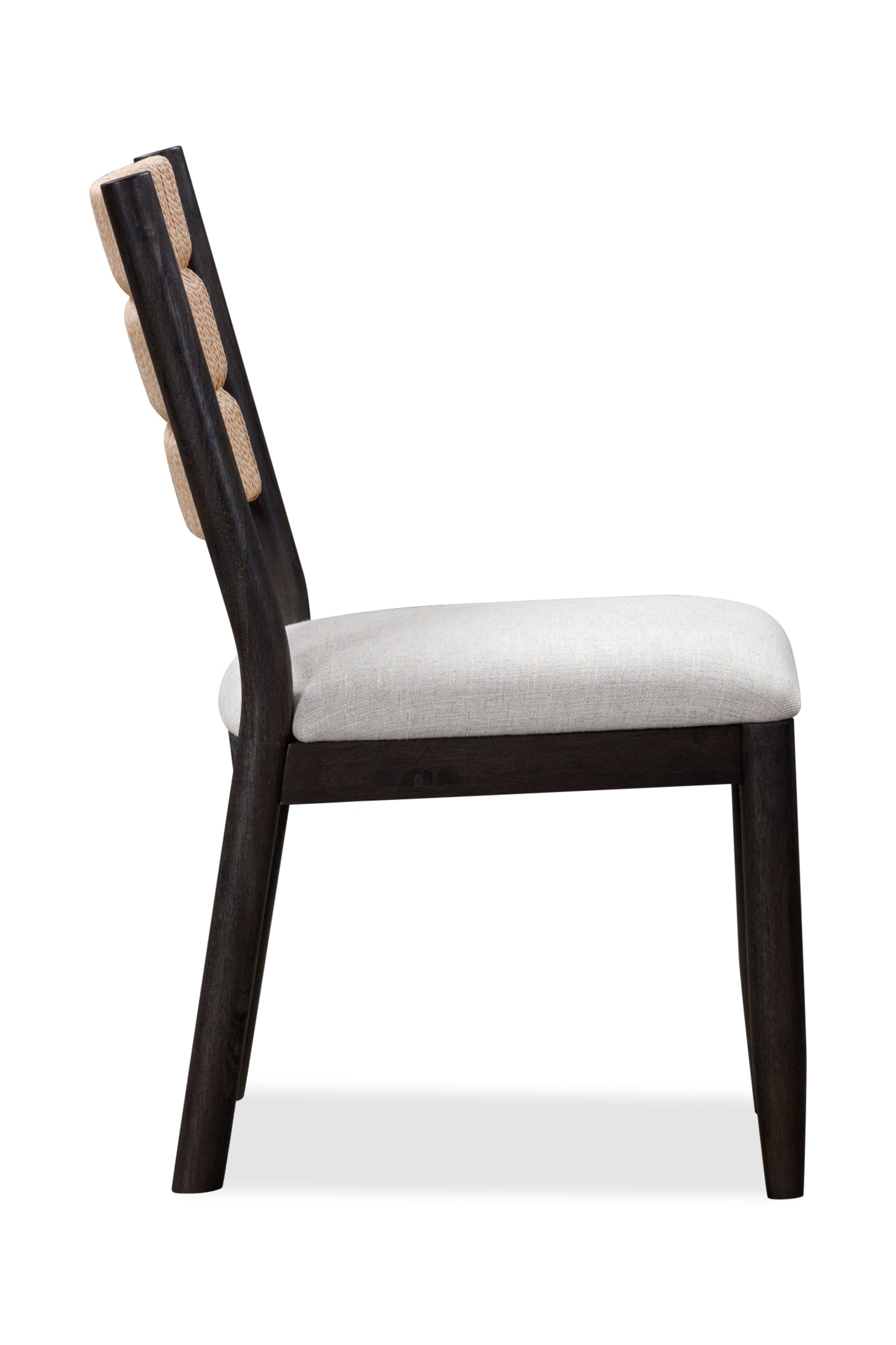 Rockport Danish Cord Dining Chair in Yin (Set of 2) - What A Room