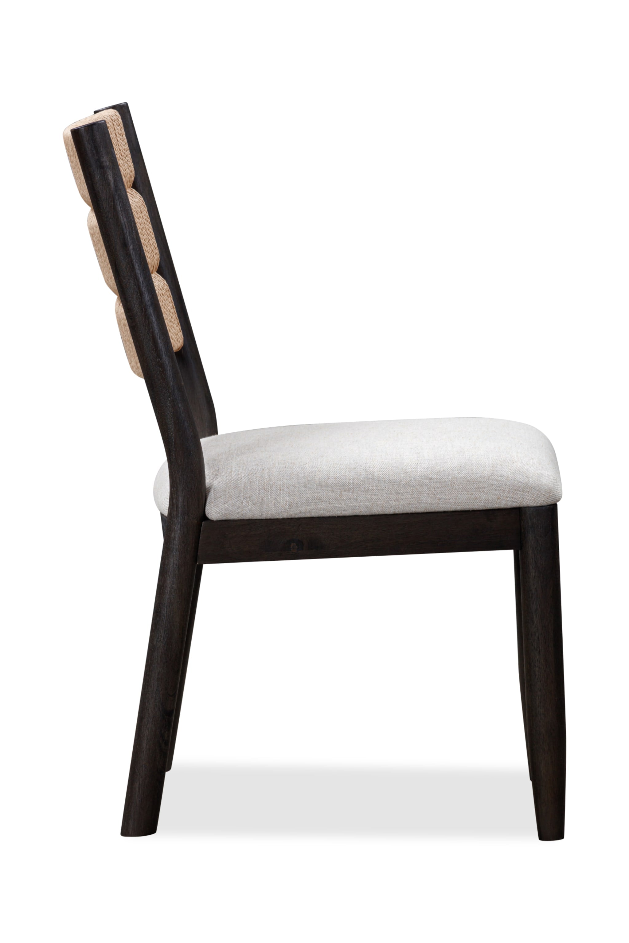 Rockport Danish Cord Dining Chair in Yin (Set of 2) - What A Room