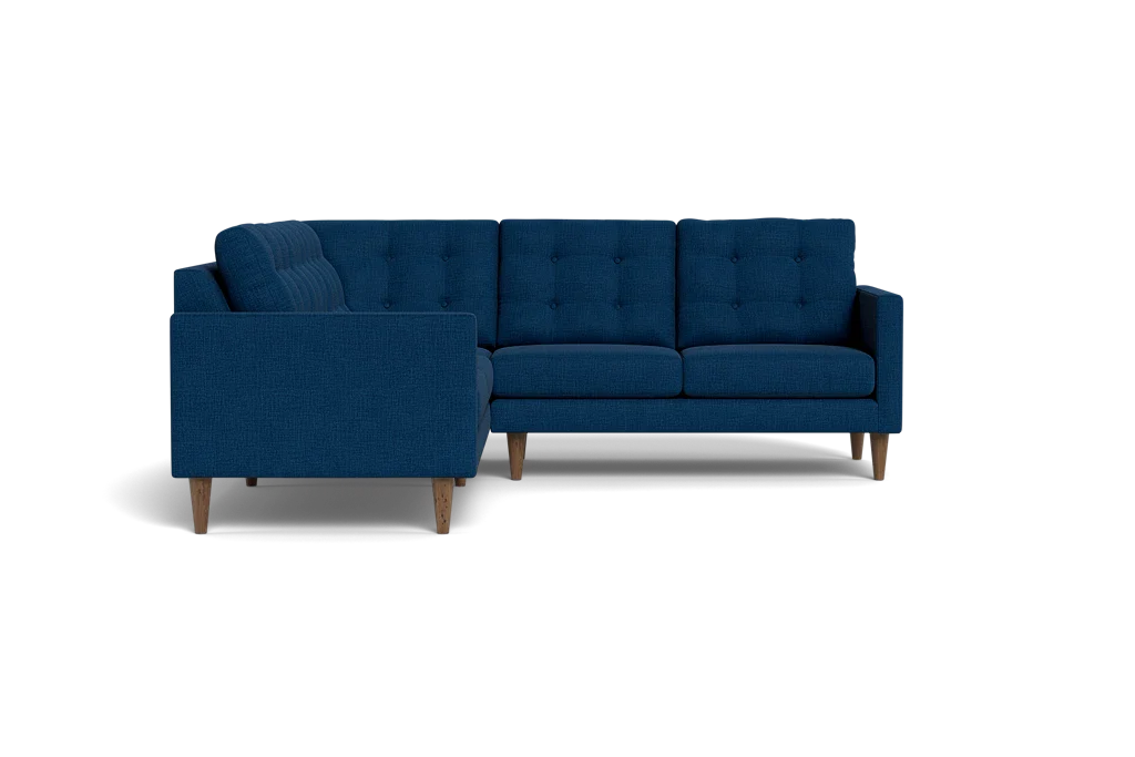 Jasper Mid-Century Corner Sectional Sofa