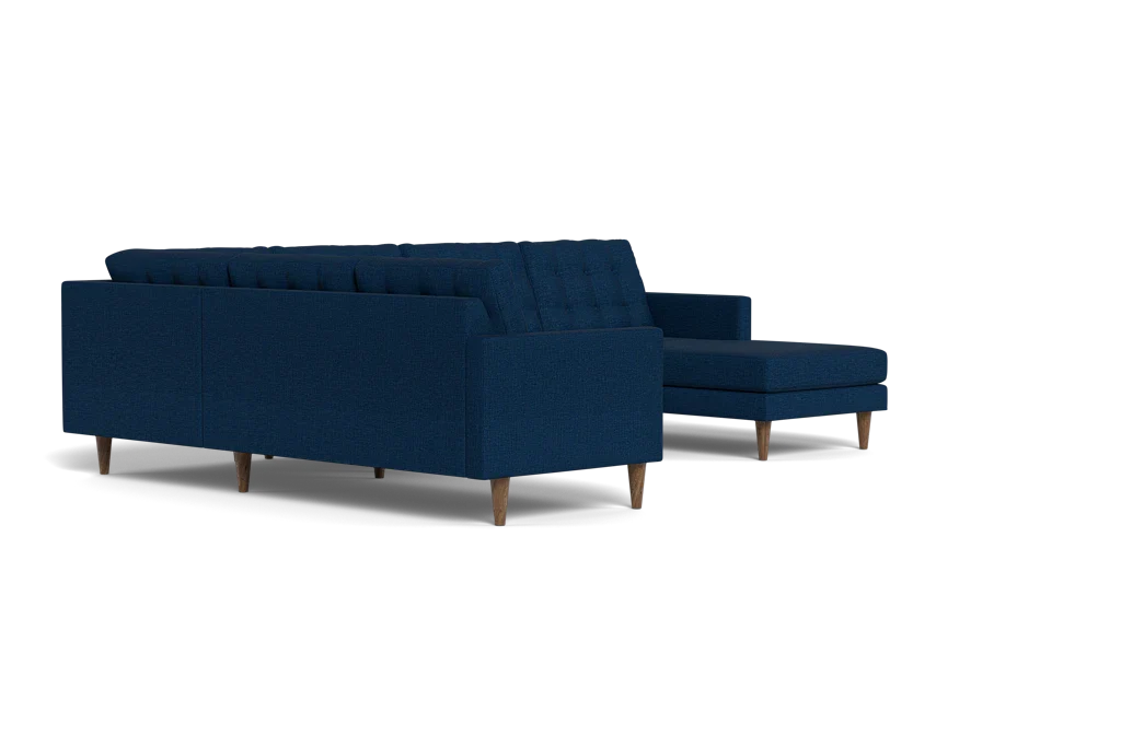 Jasper Mid-Century U Sectional with Chaise Sofa