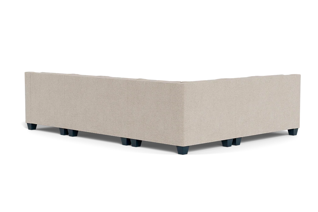Merced High Back U Sectional with Chaise Sofa