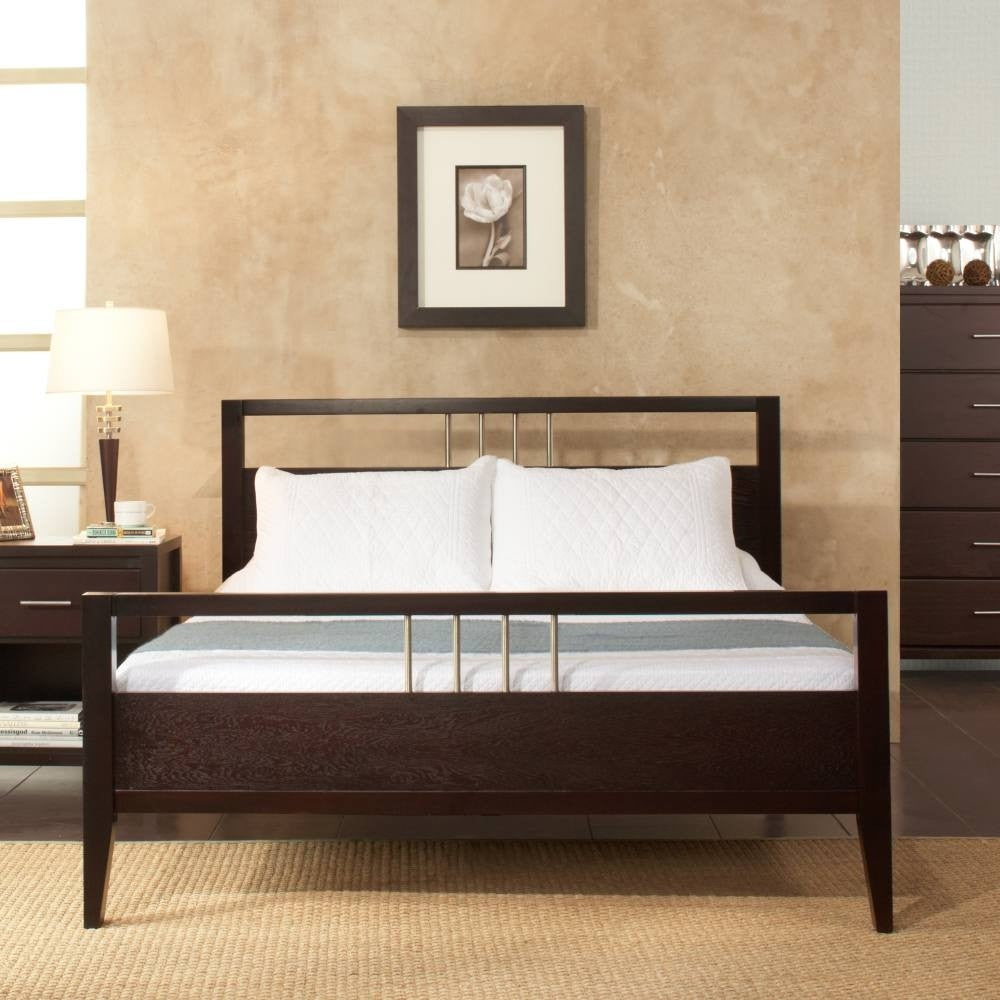 Nevis Platform Bed in Espresso